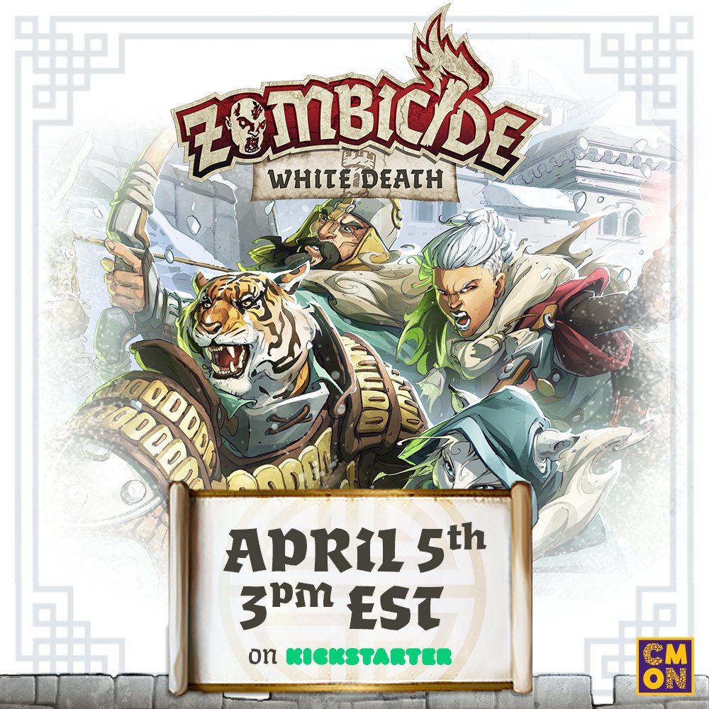 CMON on Twitter "Winter IS INDEED coming! Zombicide White Death hits