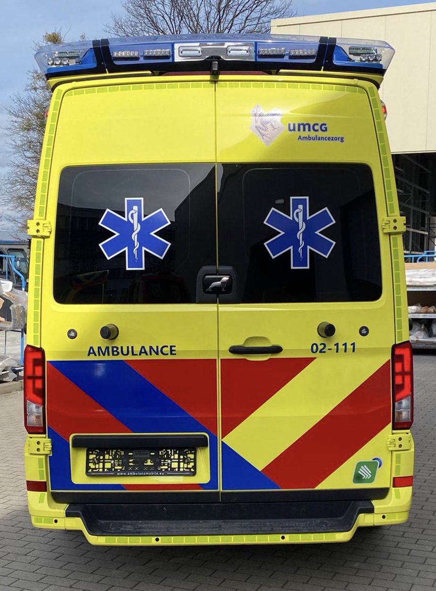 De eersten van de tweede serie. #2023 <a href="/UMCG_Ambulance/">UMCG Ambulancezorg</a> <a href="/MANtrucksNL/">MAN Truck & Bus</a> 🚑💨