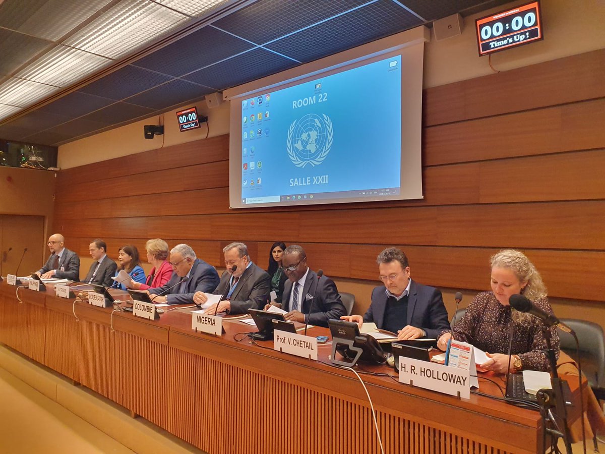 1/6: PM of Egypt 🇪🇬 in partnership with the PMs of Colombia, Nigeria, Bangladesh &amp; the Philippines, organized a side event on the sidelines of the 52nd session of the <a href="/UN_HRC/">UN Human Rights Council</a> titled "75 yrs beyond the UDHR: Renewing the global consensus on the human rights of refugees".
<a href="/Refugees/">UNHCR, the UN Refugee Agency</a>