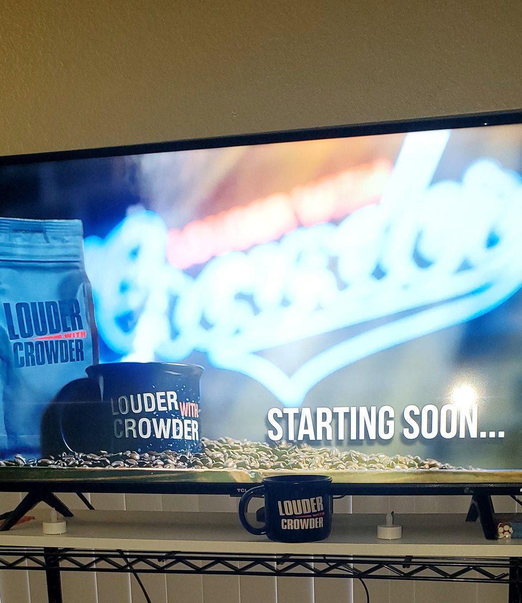 Mccabe8099Jr's tweet photo. @scrowder #HowIWatchCrowder #RumbleTakeover #mugclubforever https://t.co/A678B3buDw