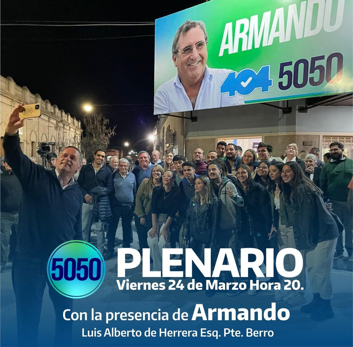 Volvemos con los plenarios!!
Te esperamos este Viernes 24.
⏰20 horas
📍Nuestro Comité Luis Alberto de Herrera esq.pte. Berro  
Nos estará acompañando <a href="/ACastaingdebat/">Armando Castaingdebat</a> 
Los esperamos!