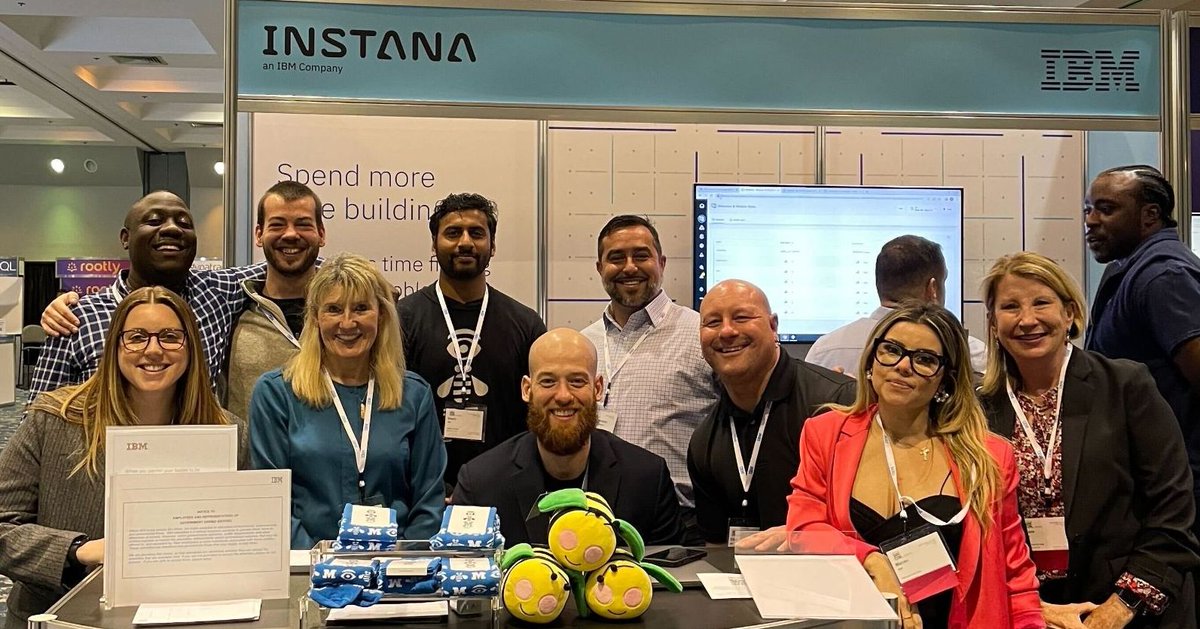 Are you at SREcon in Santa Clara, CA this week? Don't forget to stop by @IBM + IBM Instana booth to say hi to the team!