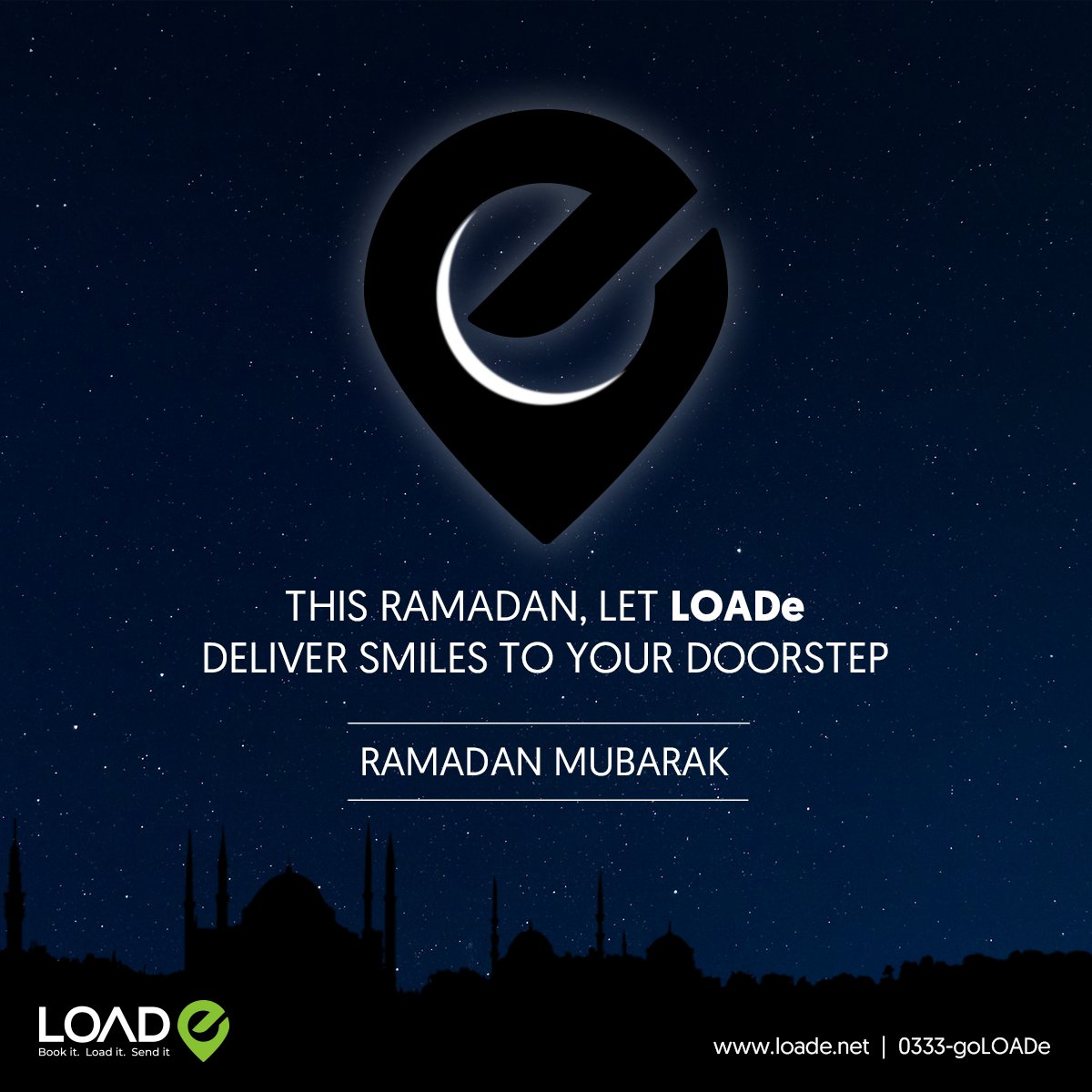 loadeofficial's tweet photo. LOADe wishes you and your loved ones a Blessed Ramadan. ✨🌙

#RamadanMubarak #Greetings #LOADe https://t.co/wGM2HOxHz9