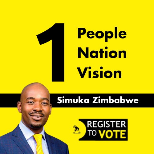 As it is written, so shall it be.
#RegisterToVoteZW #FamilyIsKey #OnePlusFive #ZimbabweAgenda2023
@nelsonchamisa @advocatemahere @Cde_Ostallos @BitiTendai @hwendec @DavidColtart @Welshman_Ncube @JoanaMamombe @ceechimbiri2 @mutsamu @MaureenKade @gladyshlatywayo @DuchessTalitha