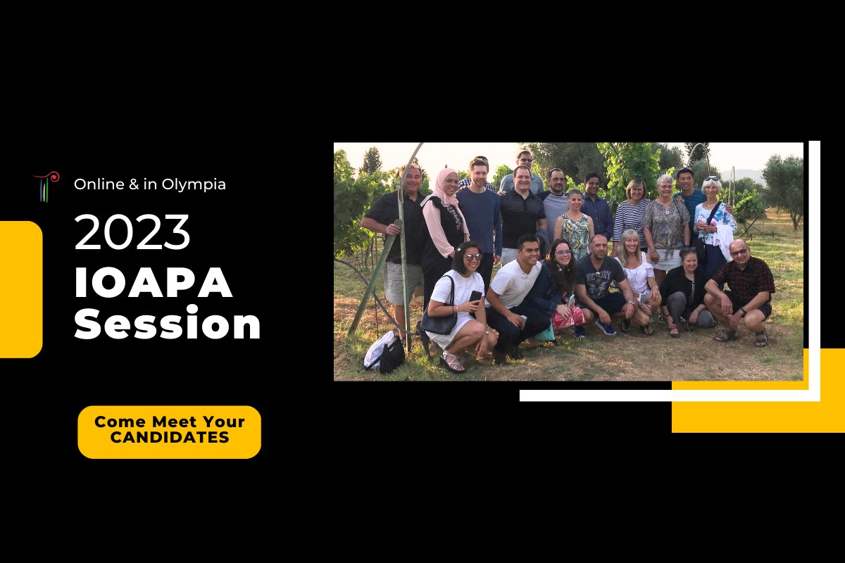 We are happy to introduce the candidates in the upcoming IOAPA Executive Committee elections for the 2023-2025 term. Please see the full list  bit.ly/3nb4h83

We remind you that the election will take place on Sunday 16 April 2023, during our online Session.