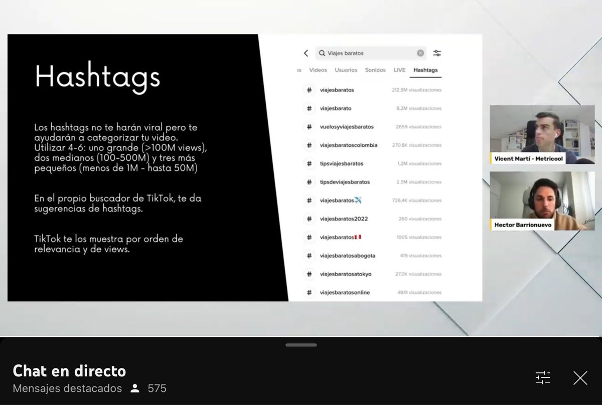 Aprendiendo cositas de Tik Tok gracias a <a href="/Metricool_es/">Metricool ES</a> 👀
