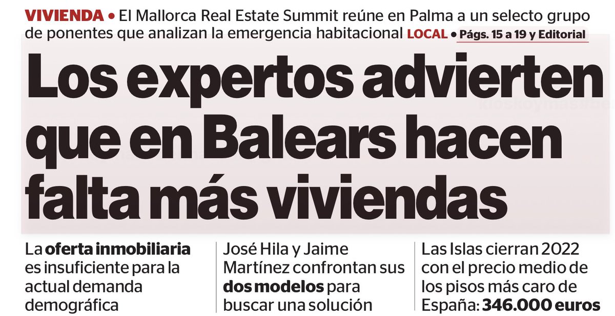 No manquen habitatges: sobra gent. Sense límits poblacionals i turístics no hi ha futur. Qui estima Mallorca, no la destrueix!