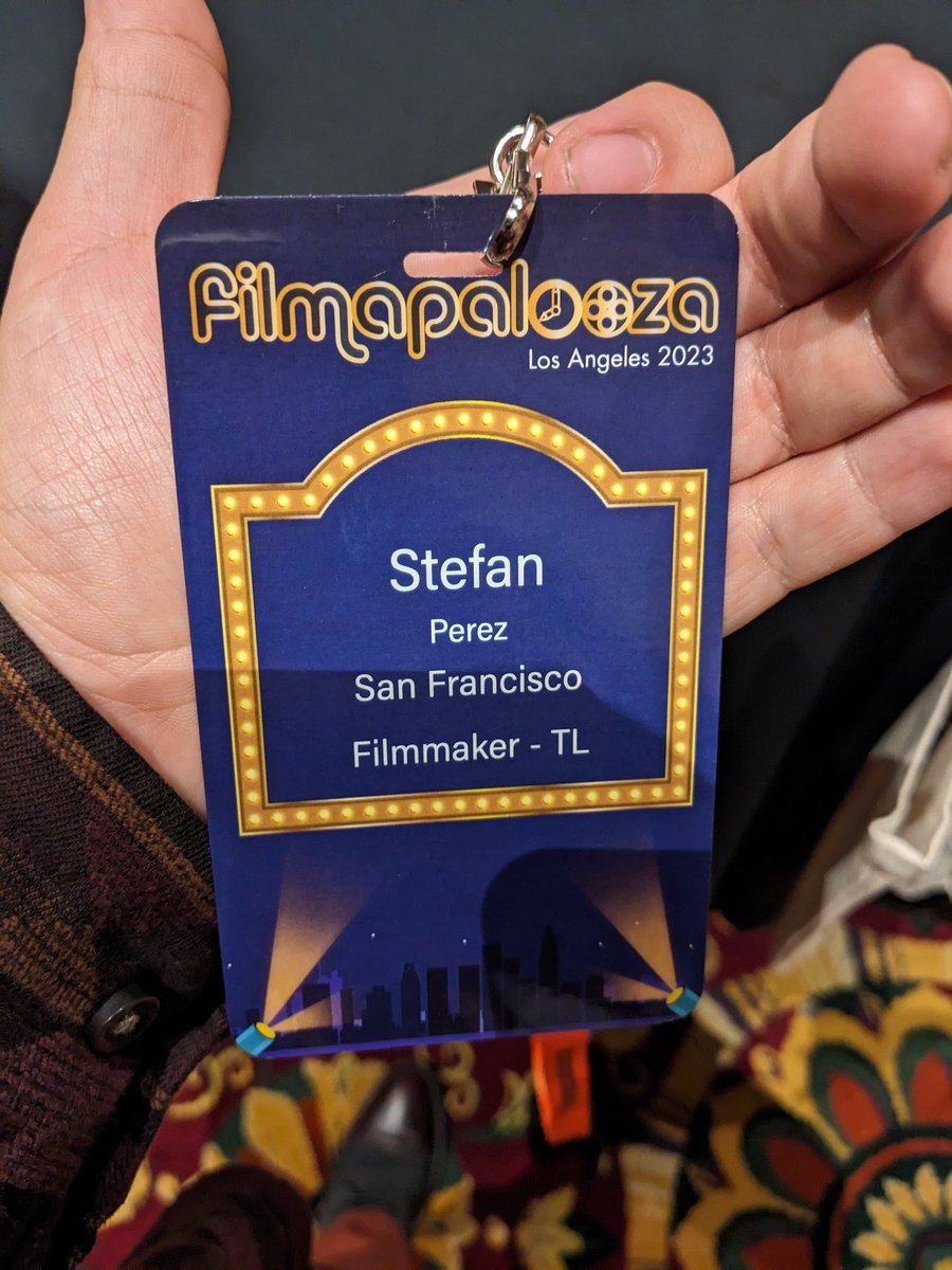 RealStefanPerez's tweet photo. I was glad to represent our @sf48hfp winning team @FlatQuackFilms at #filmapalooza! It was such a good time. I just wish I took more pictures with my new filmmaking friends. I hope to see you all next year! https://t.co/Veti489BD1