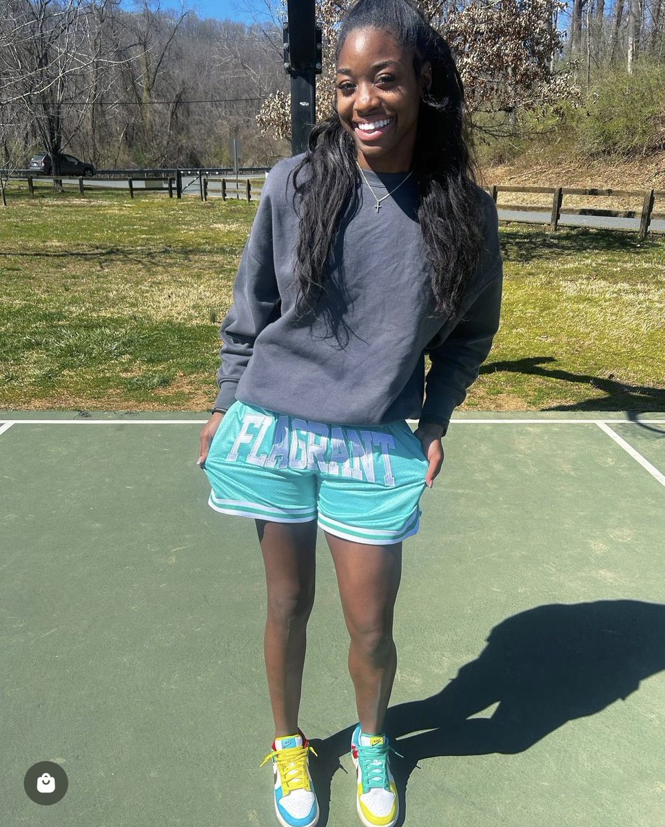 MirMclean's tweet image. So excited to be partnering up with @FlagrantMag for March Madness! YOU GOTTA get these All-Star Shorts!! Use the discount code MIRMADNESS and get 5% off on their website flagrantmag.com