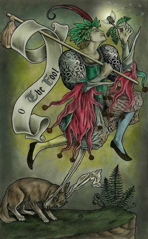 Collected this amazing piece by <a href="/alejandro_rozan/">𝐀𝐥𝐞 𝕽𝐨𝐳𝐚𝐧 🦂</a>.The fool was one of the cards that I always felt more identified with.As a fact,it was one of the obstacles that I have to deal in my tarot session.
.
What else should I buy ?
Put your work over here 👇