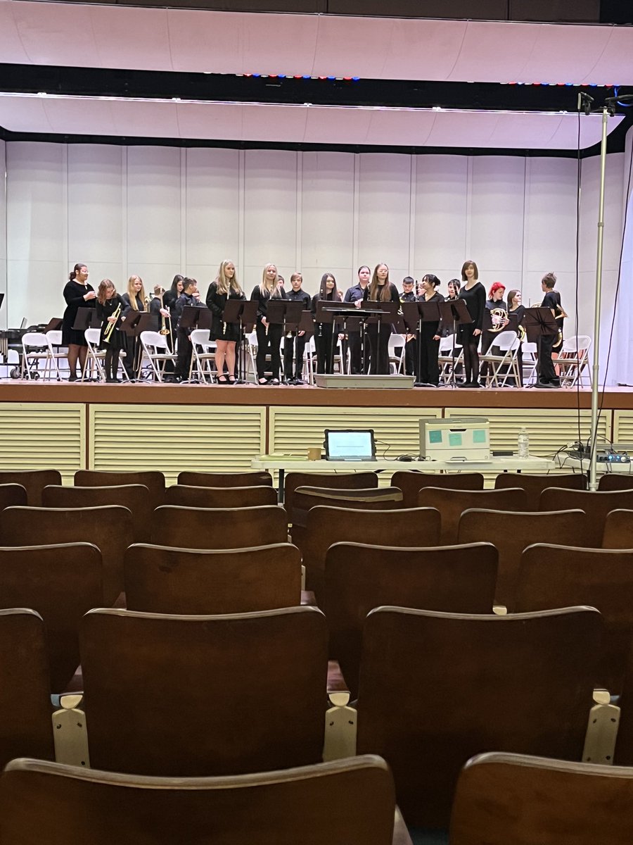 NCaseBand's tweet photo. Congratulations to the BCMS Band on their superior performance Tuesday (3/21/23) at Concert Assessment! They received a Distinguished rating and demonstrated professionalism on the big stage. Well done! #BomberBand https://t.co/Ydfg46etrO