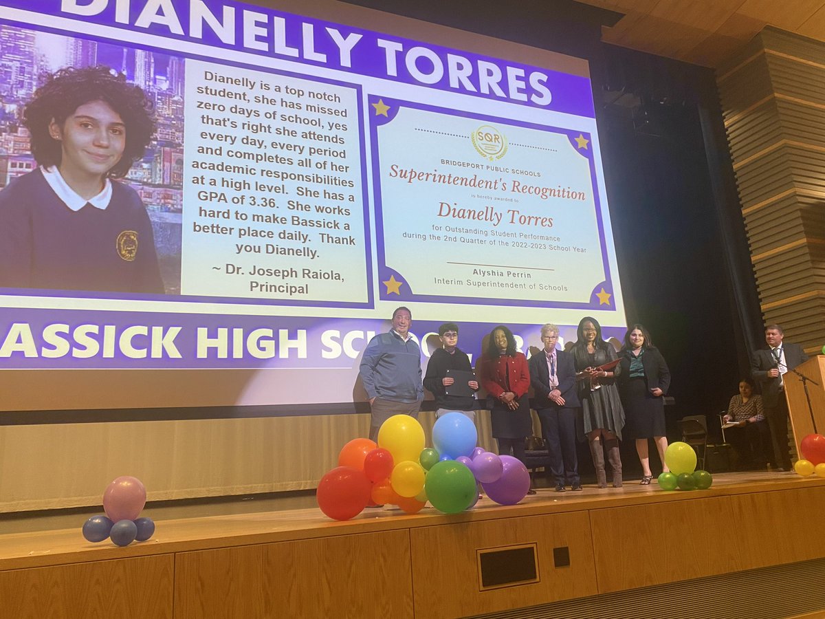 Big shout out to our Superintendent Recognition awards!