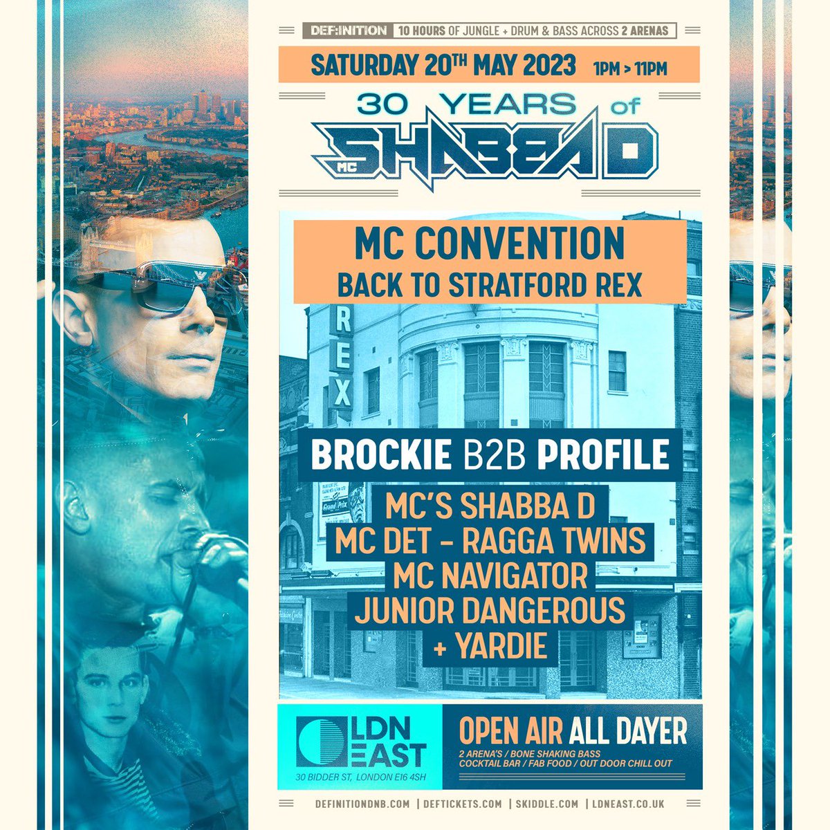shabbadan's tweet photo. Letting off the 1st set from my 
‘30 Years of Shabba D’ All Dayer on 20th May at LDN.East 💫
Taking the people back to different eras of my MC career and recreating some of the best moments together!

Back to Stratford Rex : MC Convention 
FL comin
Tix https://t.co/sGqpIHzBnn 📲 https://t.co/QH8wXjMVUM