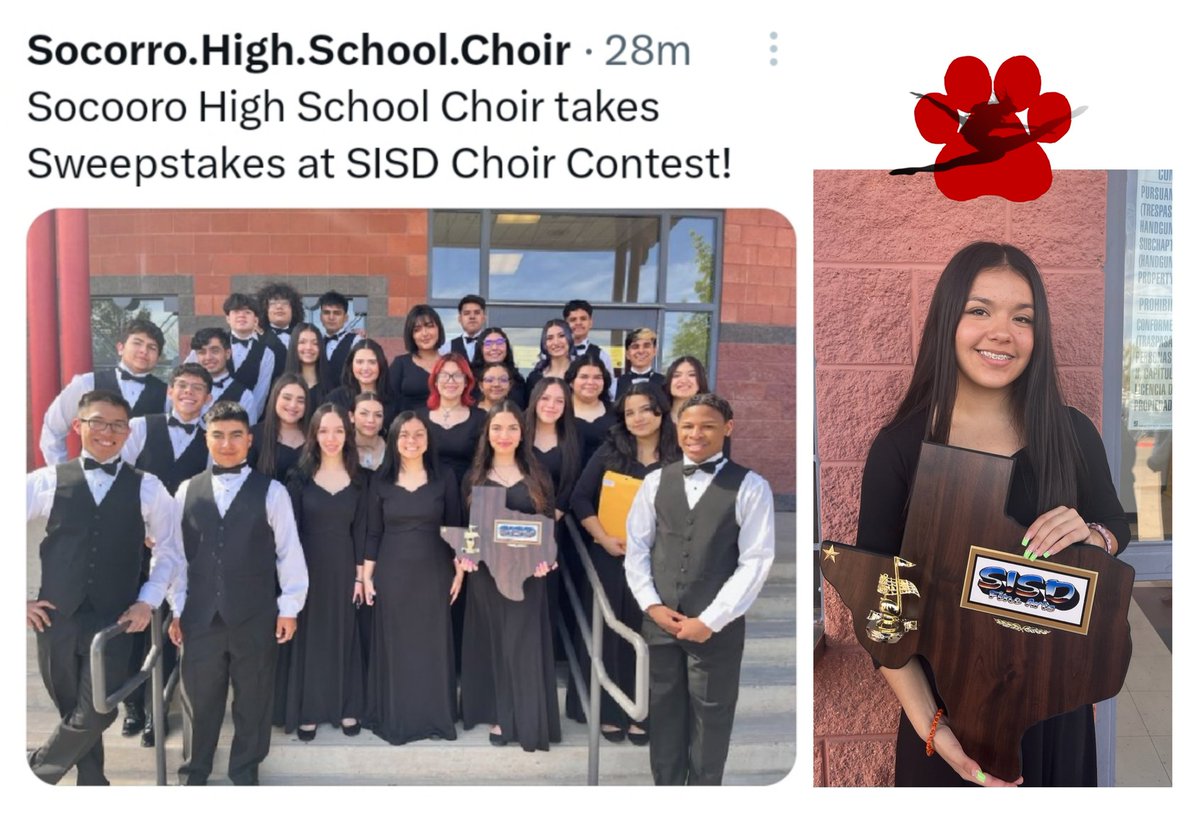 Congratulations SHS Bulldog Choir 
💙🎶❤️🎤🎉😁