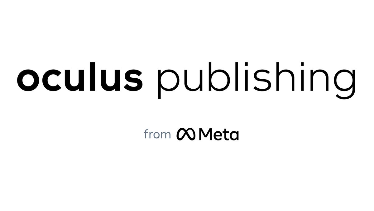 Meet Oculus Publishing: an official name for one of the world’s largest #VR games program for developers. Having supported hits like <a href="/AmongUsVR/">AMONG US VR IS NOW 3D</a>, #Bonelab, and more, this program partners with game teams on funding, engineering and more to fuel success. 🔗 ocul.us/40auceF