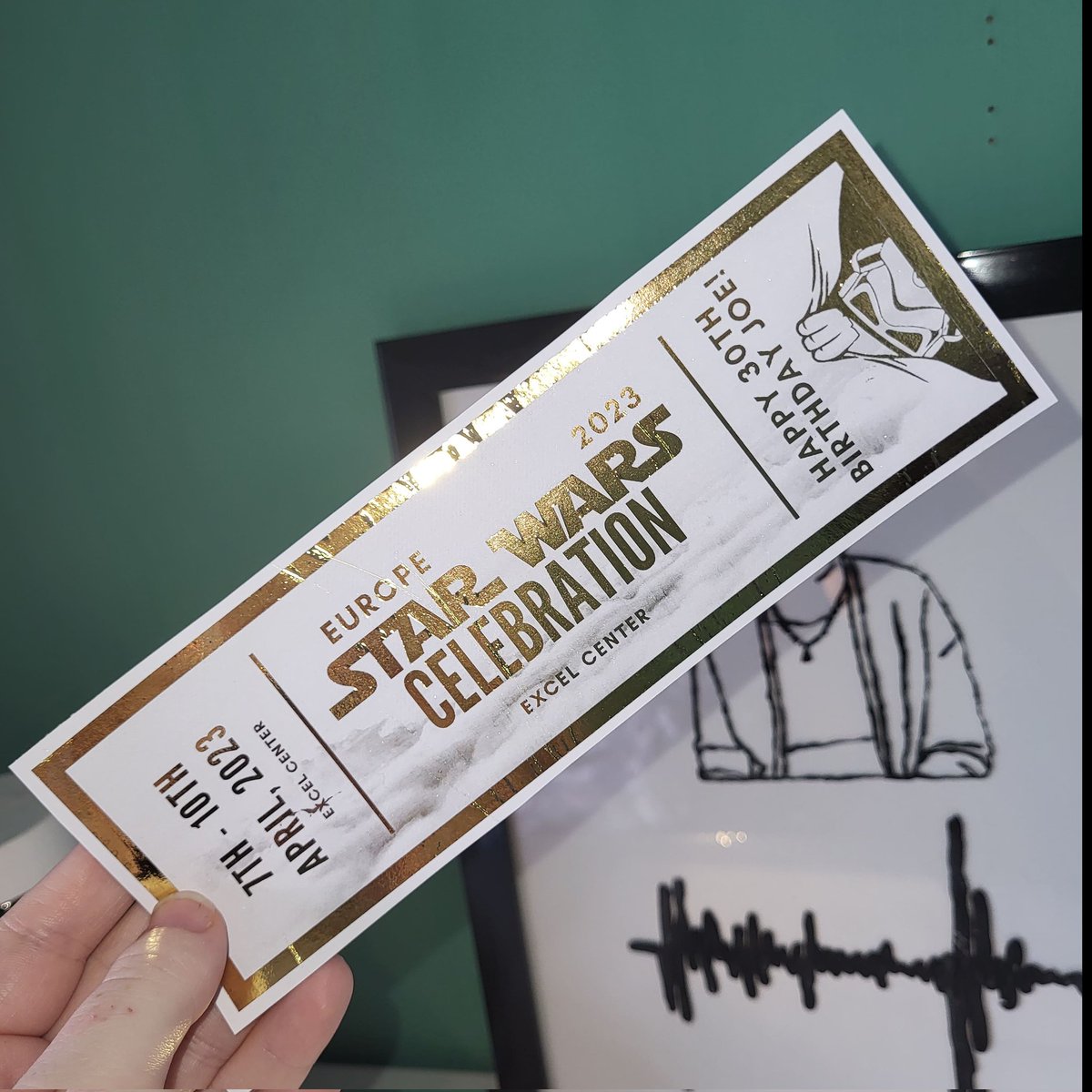 JemannCrafts's tweet photo. Personalised Foil Event Ticket 

https://t.co/MEx9EbkIyX

#smallbusinessuk #smallbusinessmanchester #jemanncrafts #tickets #foiltickets #personalised #personalisedgifts #eventtickets #concerts #musicaltheatre #starwarscelebration #shopsmalluk #ShopifyStore https://t.co/mFRFH9g4YX