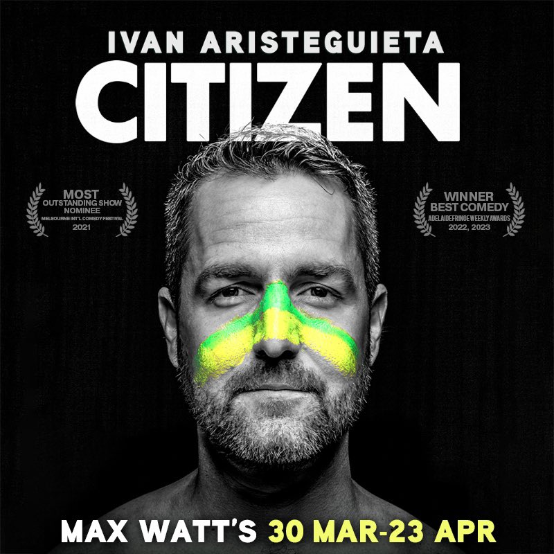 Hola MELBOURNE! PAPI IS HOME! Melbourne Comedy Festival is just around the corner, so come celebrate my citizenship with me. 
Ticket link in bio
