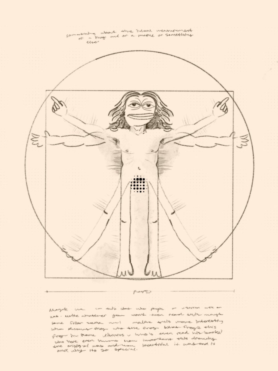 Vitruvian Frog