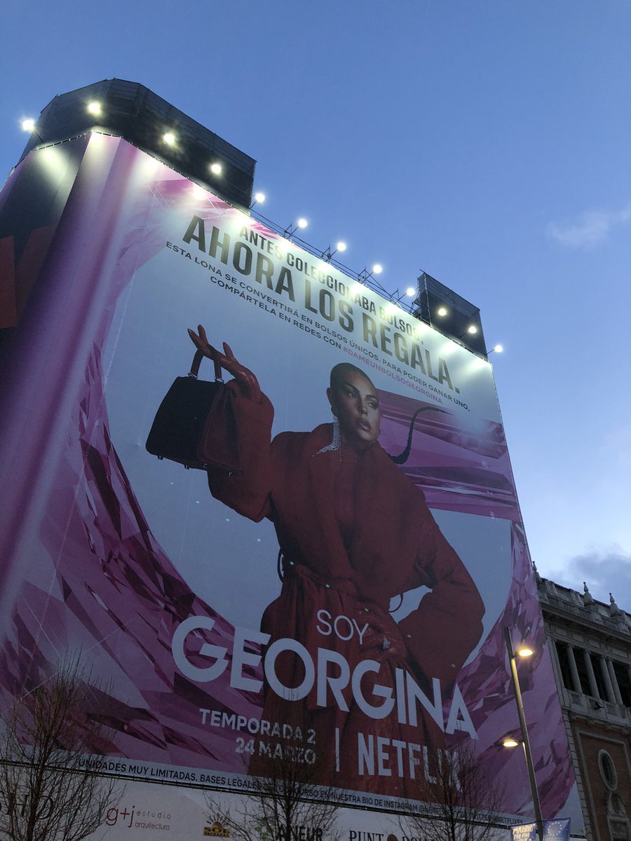 beaagio's tweet photo. @NetflixES me merezco el bolso por que por gerorginaGIO se llama @beaaGIO mi cuenta de instagram y twitter desde hace años, los suficientes para que mis amigos me llamen así tambien 😅 #dameunbolsogeorgina https://t.co/CuAMXtjnE5