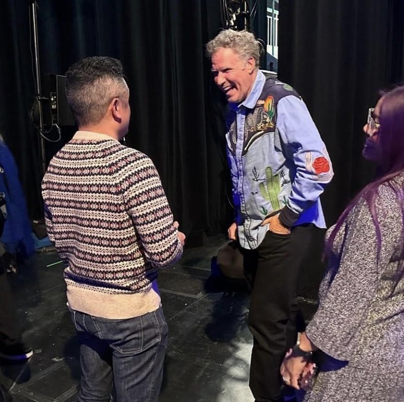 Rodney To (@rodredrod) on Twitter photo Making Buddy laugh. #willferrell #bucketlist 💀 Making Buddy laugh. #willferrell #bucketlist 💀
