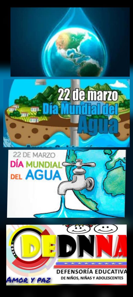 amorypazurdane's tweet photo. Día mundial del agua . Cuidar es amar nuestro planeta . https://t.co/pu4DKqsqbO