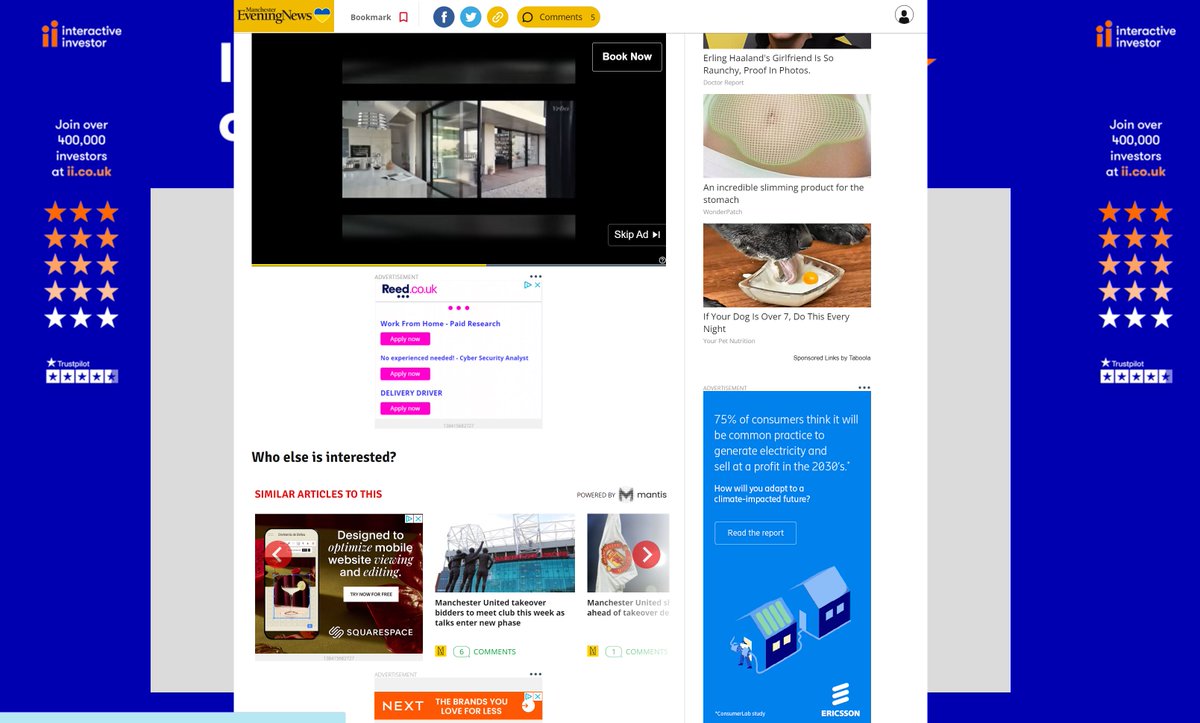 "Online attention recession" 👀