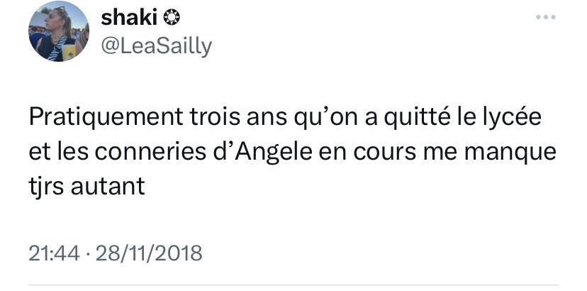 LeaSailly's tweet photo. 7 ans et ça me manque toujours autant 🥹🥹🤍 @Angele_Grebert https://t.co/jy0SpHvNeE