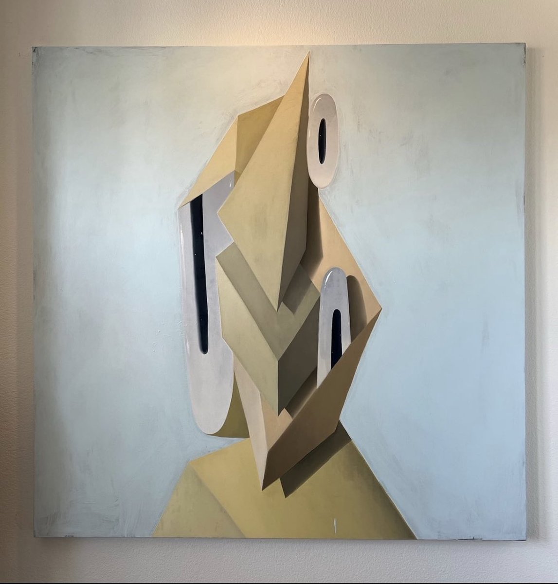 eyeseerobots's tweet photo. Awake, 2022
182.88x182.88 Cm (6x6 ft) 
#oiloncanvas #contemporaryart #modernart #latinamericancubism https://t.co/kOJr33RQd9