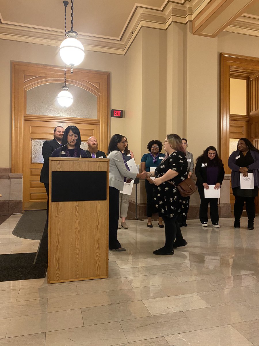 UshaReddiKS's tweet photo. K-State was at the Capitol for the Kansas Board of Regents Capitol Graduate Research Summit. So much talent in the Rotunda! #kstate #graduateresearch #research #KBOR https://t.co/xeaO7o49OE