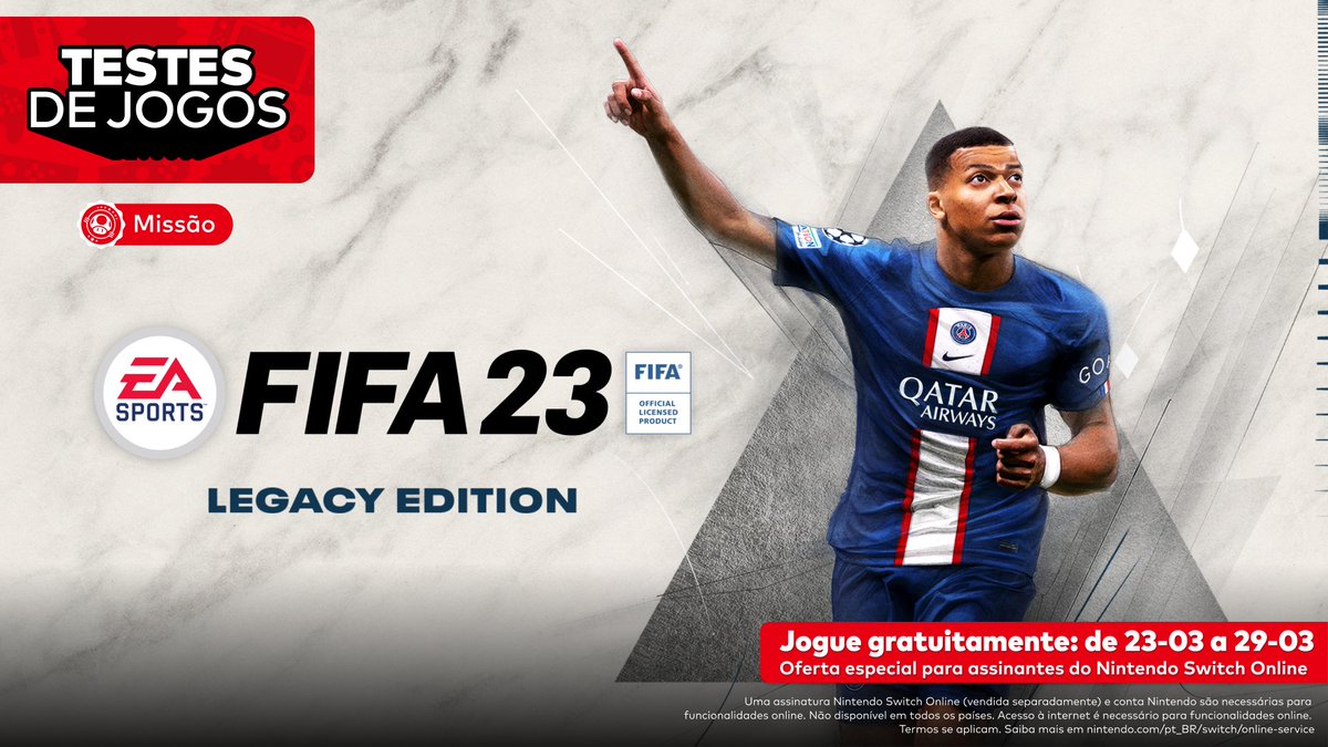 Jogo Fifa 23 Nintendo Switch