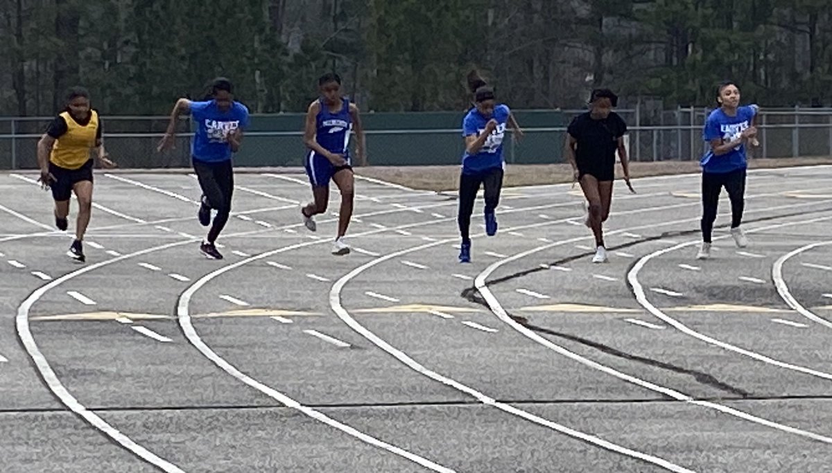 Our track and field athletes competed against Falling Creek MS this afternoon.  Go Cougars!