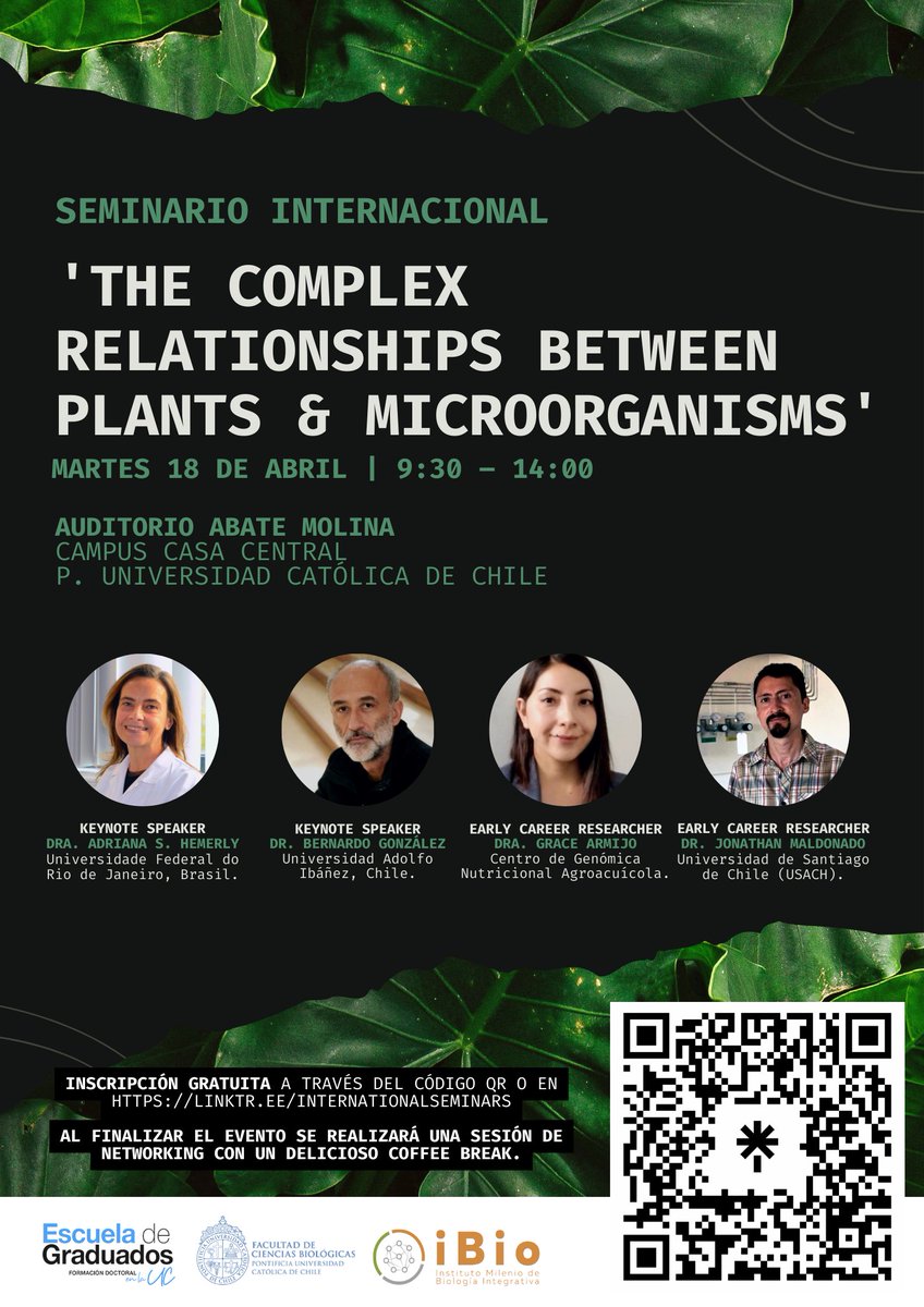 Instituto Milenio de Biología Integrativa 🌱 tweet media