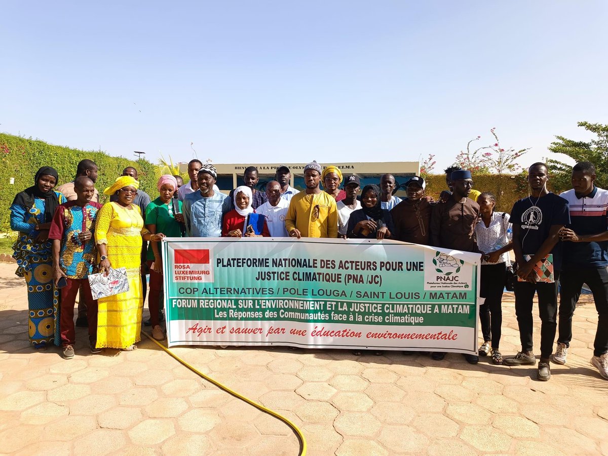 Forum sur la justice climatique à Matam