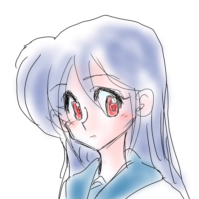 おはようございます珍しく指描きヨーコさん 