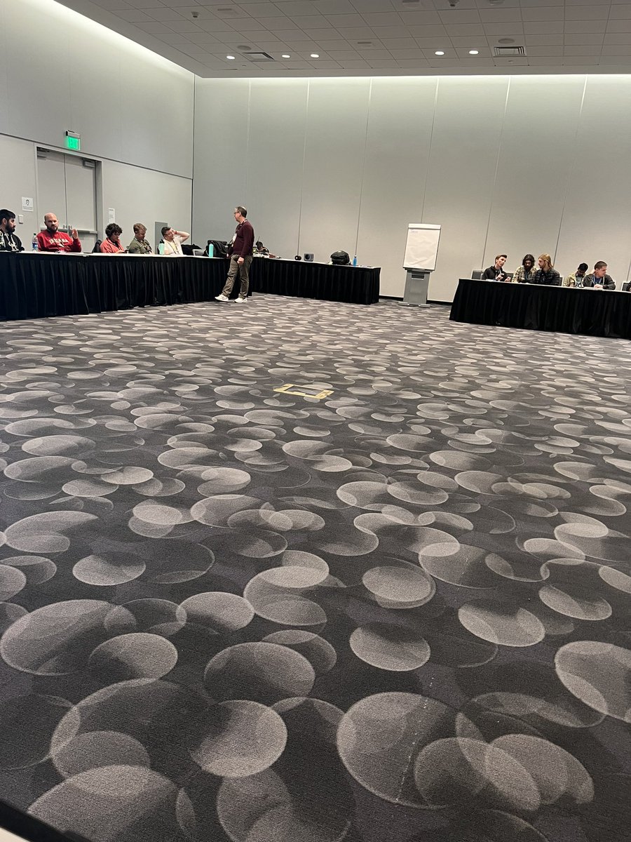 MaryKCassin's tweet photo. It begins! First TA round table!! #GDC23 https://t.co/8NFhiTTpMQ