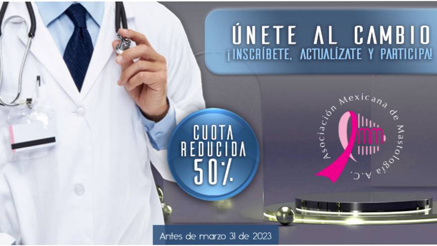 MastologiaMx's tweet photo. Aprovecha #CuotaReducida en tu #AfiliacióAMM2023 o en la actualización de tus anualidades pendientes
Solicítanos información de tu status de #SocioAMM al correo contacto@mastologia.org.mx
#ÚneteAlCambio https://t.co/fe6e4IGWFk