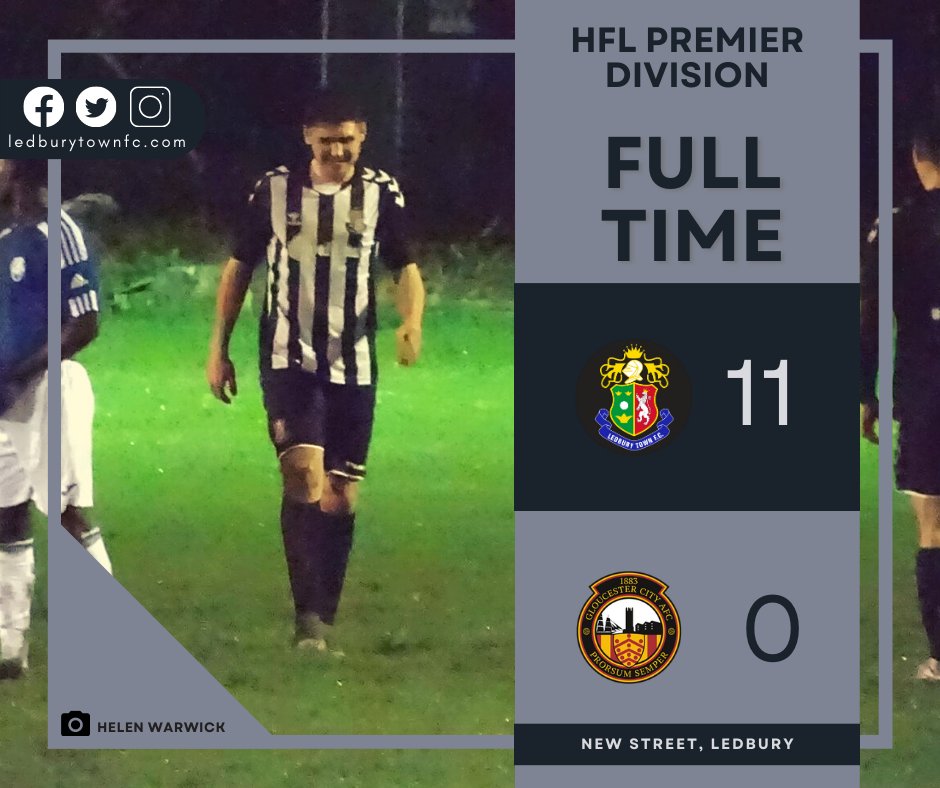 LedburyFC's tweet photo. An incredible 11-0 win tonight at New Street including a fantastic hat-trick from Lewis Williams 🚨🤩

Tom Boyle and Josh Burns both also grabbed a brace, alongside goals from Nathan Ince, Matt Tristram, Tom Trigg and Ben Febery 💥

#OneTown #herefordshire #ledbury #ledburytown https://t.co/j8f6xQ7bJK