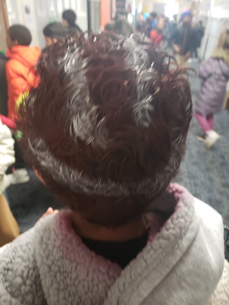 Love the originality for crazy hair day!