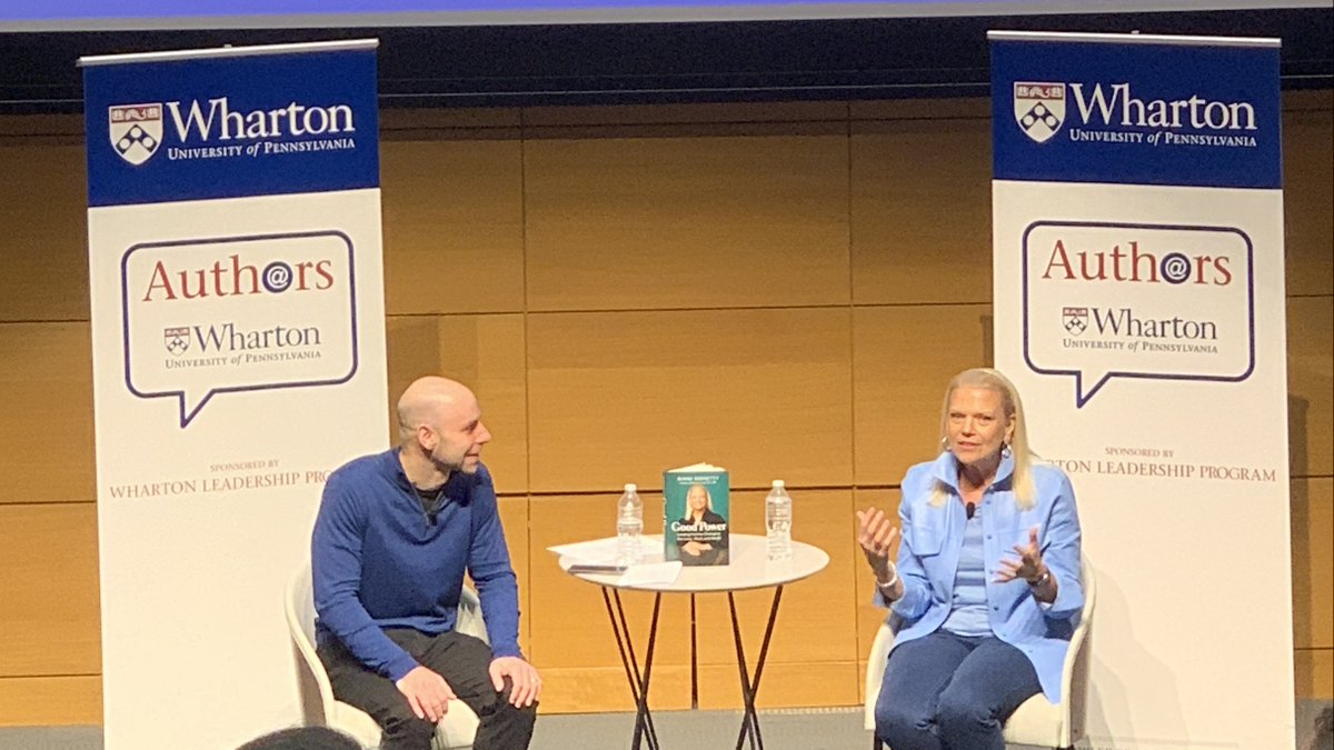 McNulty Leadership (@whartonmlp) on Twitter photo Where you start does not have to determine where you end - <a href="/GinniRometty/">Ginni Rometty</a> <a href="/AdamMGrant/">Adam Grant</a> #whartonauthors #GoodPower <a href="/Wharton/">The Wharton School</a> Where you start does not have to determine where you end - <a href="/GinniRometty/">Ginni Rometty</a> <a href="/AdamMGrant/">Adam Grant</a> #whartonauthors #GoodPower <a href="/Wharton/">The Wharton School</a>