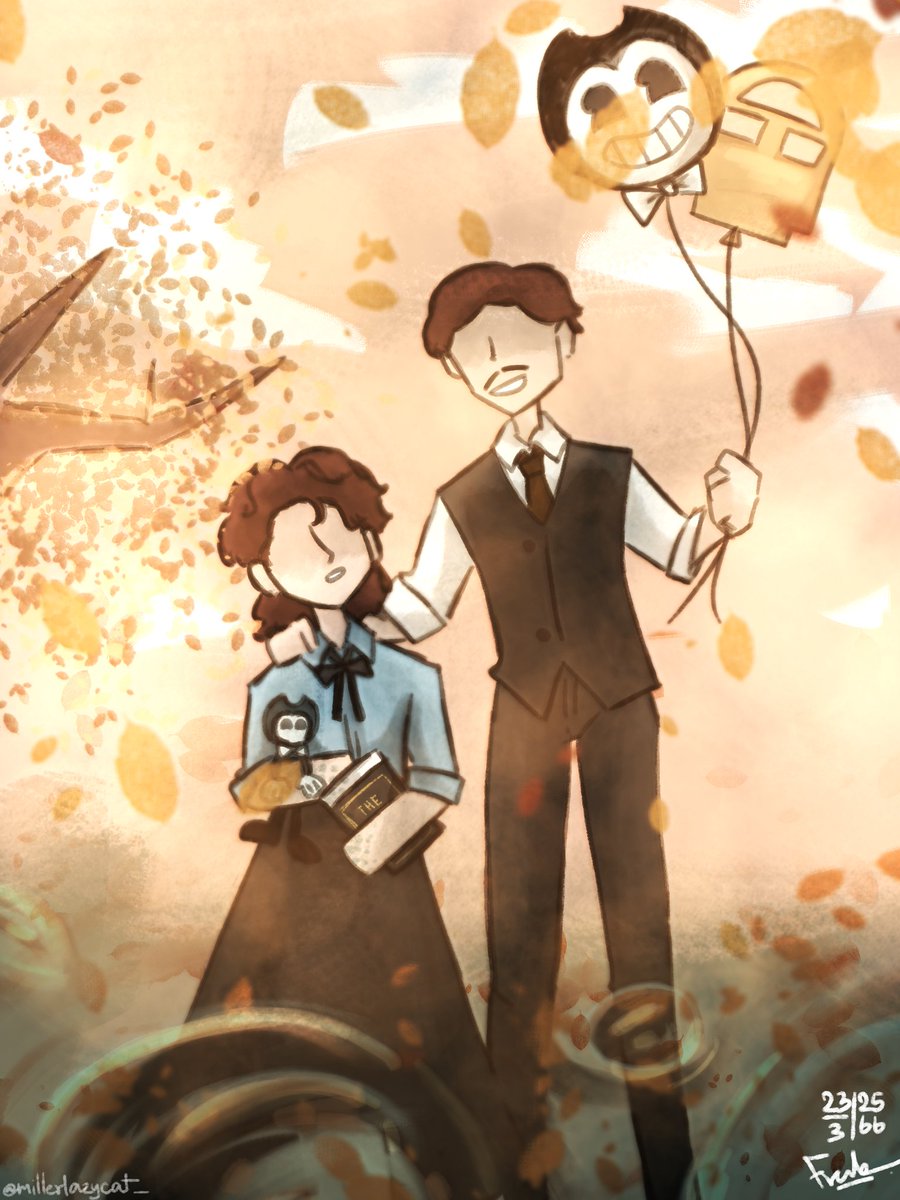 lazycatmiller's tweet photo. "I just hope that you remember me..."

#bendy_and_the_ink_machine
#Bendy_and_the_dark_revival
#BATIM #BATDR #BENDY https://t.co/8ZNGs9uZw1