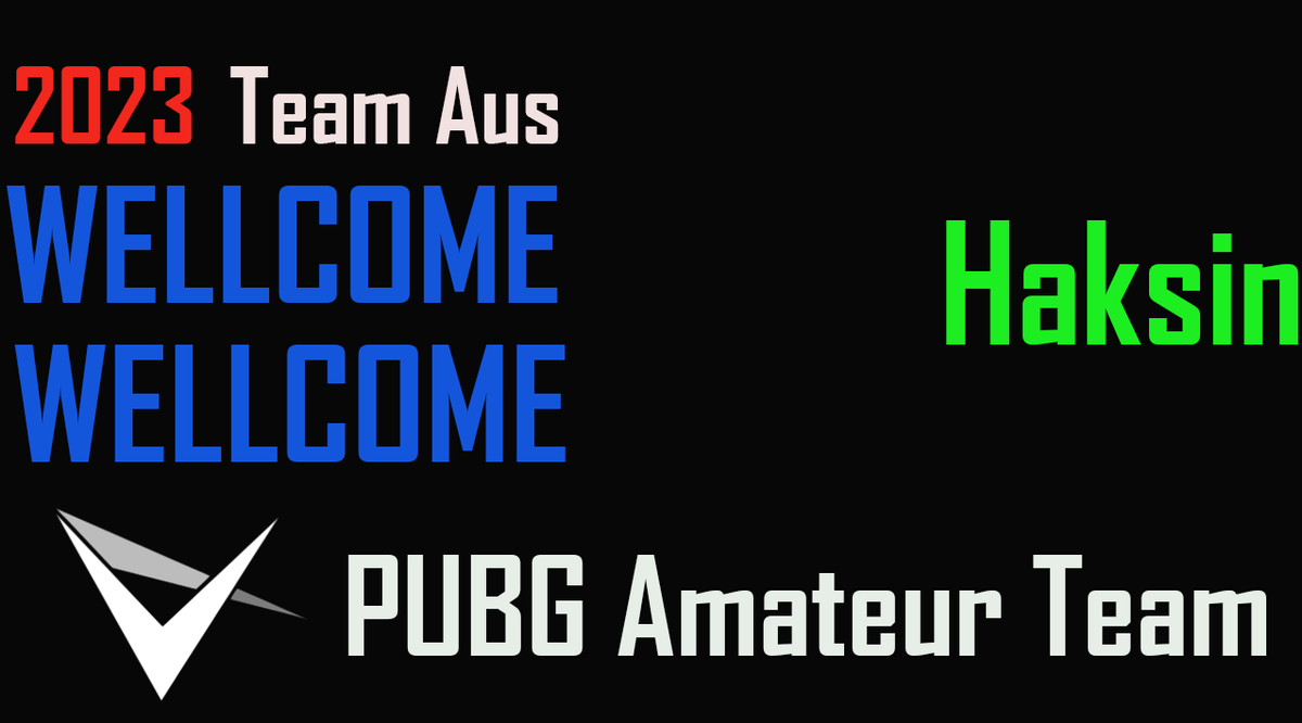 #PUBG #KR #TeamAus

안녕하세요 Tema Aus 입니다. 2023 / 03  / 23 Team Aus 신규 선수 'Haksin' 선수를 영입 했습니다. 많은 관심 부탁 드립니다.

Hello Tema Aus, 2023/03/23 Team Aus has signed a new player 'Haksin'. Thank you for your interest.