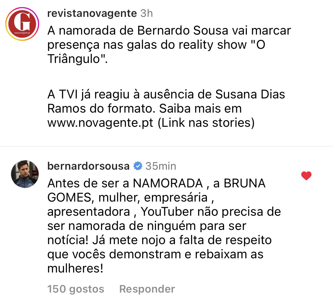 É isto! 👏👏👏👏 #brunardo