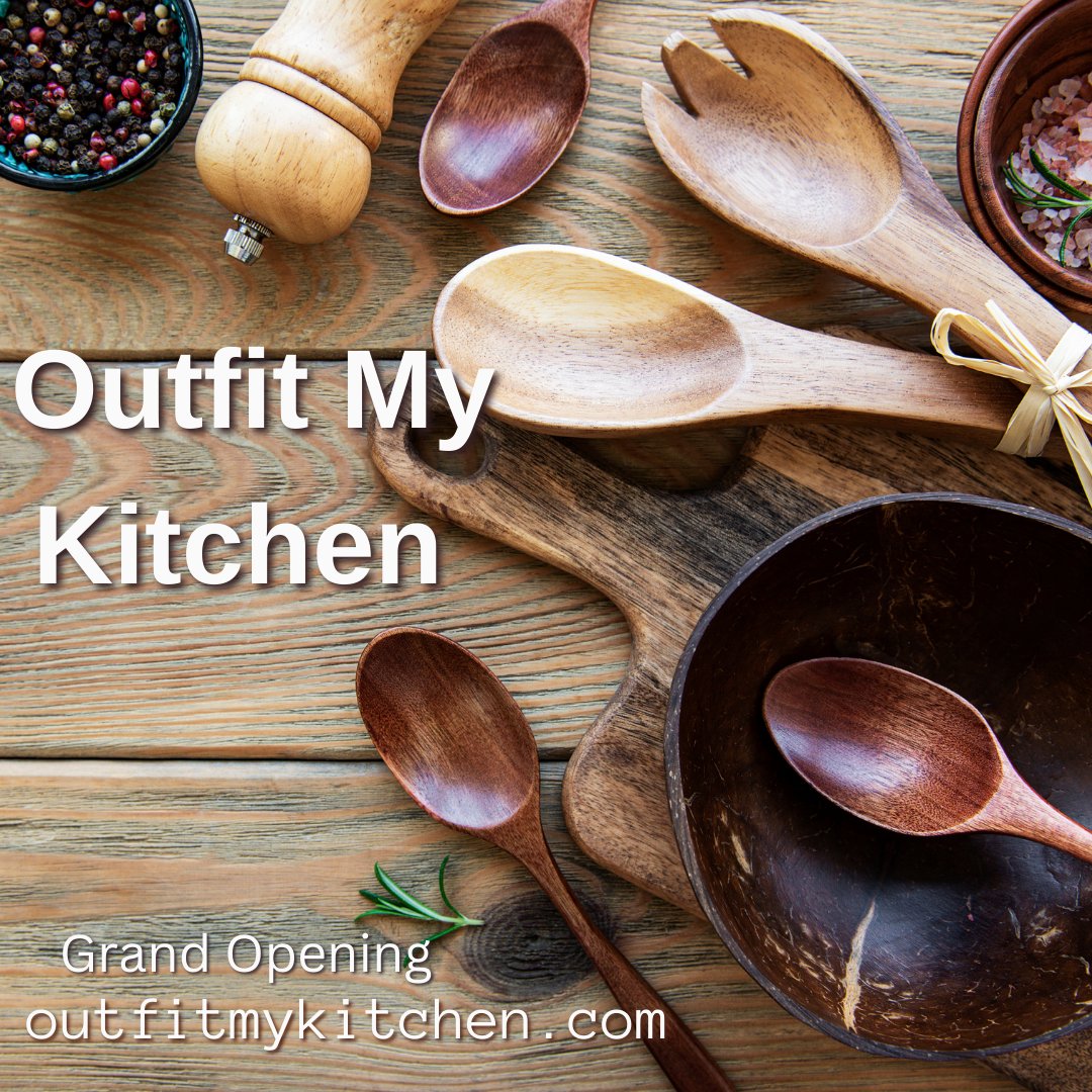 Coming soon. Be on the lookout for Outfit My Kitchen's Grand Opening! #kitchen #kitchendesign #interiordesign #home #food #homedecor #design #interior #cooking #kitchendecor #decor #k #chef #foodie #homedesign #architecture #foodporn #bathroom #furniture #homesweethome #love