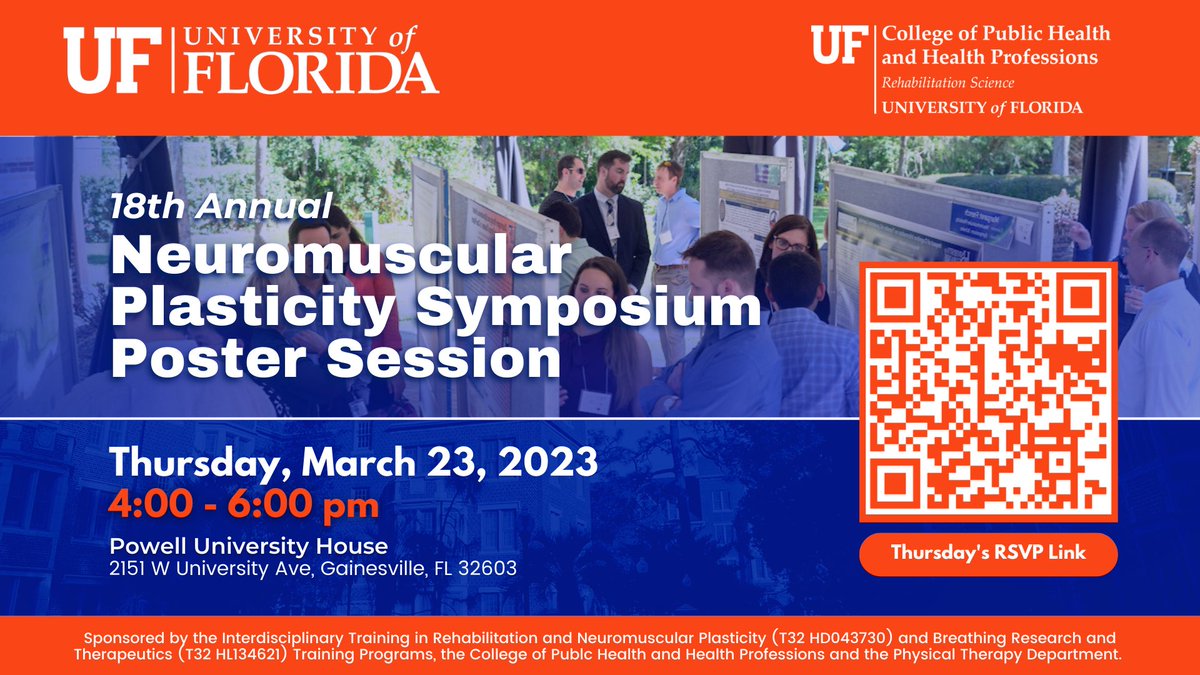 Emily Plowman, Ph.D., FASHA (@emplowman) on Twitter photo Come check out our ARC Clinical Fellows presenting their research projects tomorrow night at the Neuromuscular Plasticity Symposium! <a href="/UFPHHP/">UF College of Public Health & Health Professions</a> <a href="/UFSurgery/">UF Surgery</a> <a href="/UFBreathe/">UF.BREATHE</a> <a href="/UF_ENT/">UF ENT</a> @uf_arc Come check out our ARC Clinical Fellows presenting their research projects tomorrow night at the Neuromuscular Plasticity Symposium! <a href="/UFPHHP/">UF College of Public Health & Health Professions</a> <a href="/UFSurgery/">UF Surgery</a> <a href="/UFBreathe/">UF.BREATHE</a> <a href="/UF_ENT/">UF ENT</a> @uf_arc
