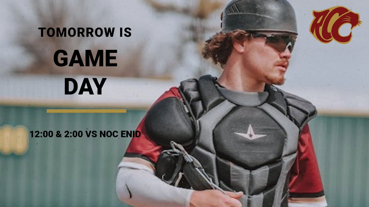 Redlands Baseball is back in action tomorrow @ Home! 12:00 &amp; 2:00