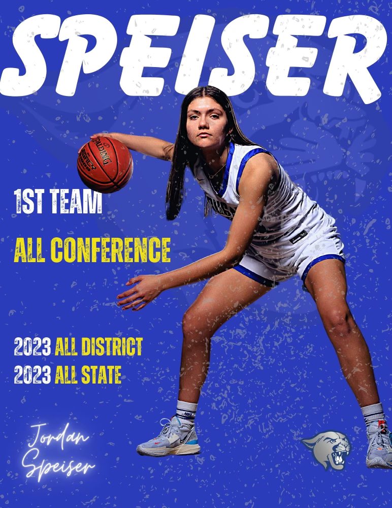 LHSCougarGBB's tweet photo. Congrats to sophomore Jordan Speiser on being selected 1st Team All Conference, C5D4 All District, and Class 5 All State! https://t.co/BKkfoBprHz