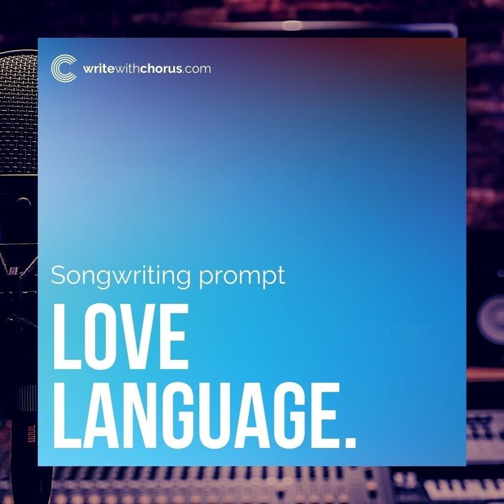 WriteWithChorus's tweet photo. LOVE LANGUAGE.

#writewithchorus #newsong #music #chorus #write #songs https://t.co/cyMpDbnJ3Z https://t.co/8s8O3XCzyh