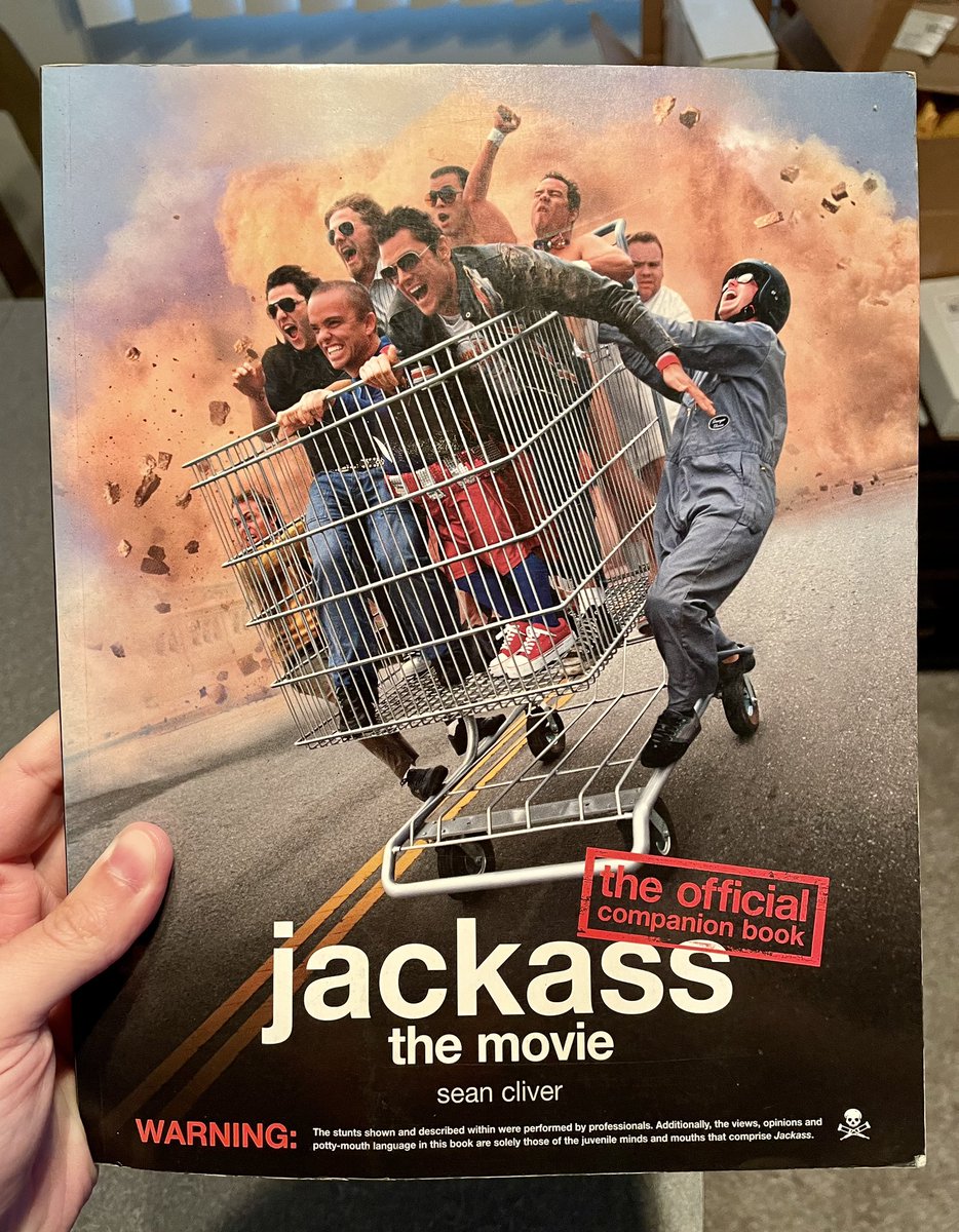 Nabbed this off eBay for 8 bucks! I didn’t even know it existed until a few weeks ago. @jackassworld @seancliver