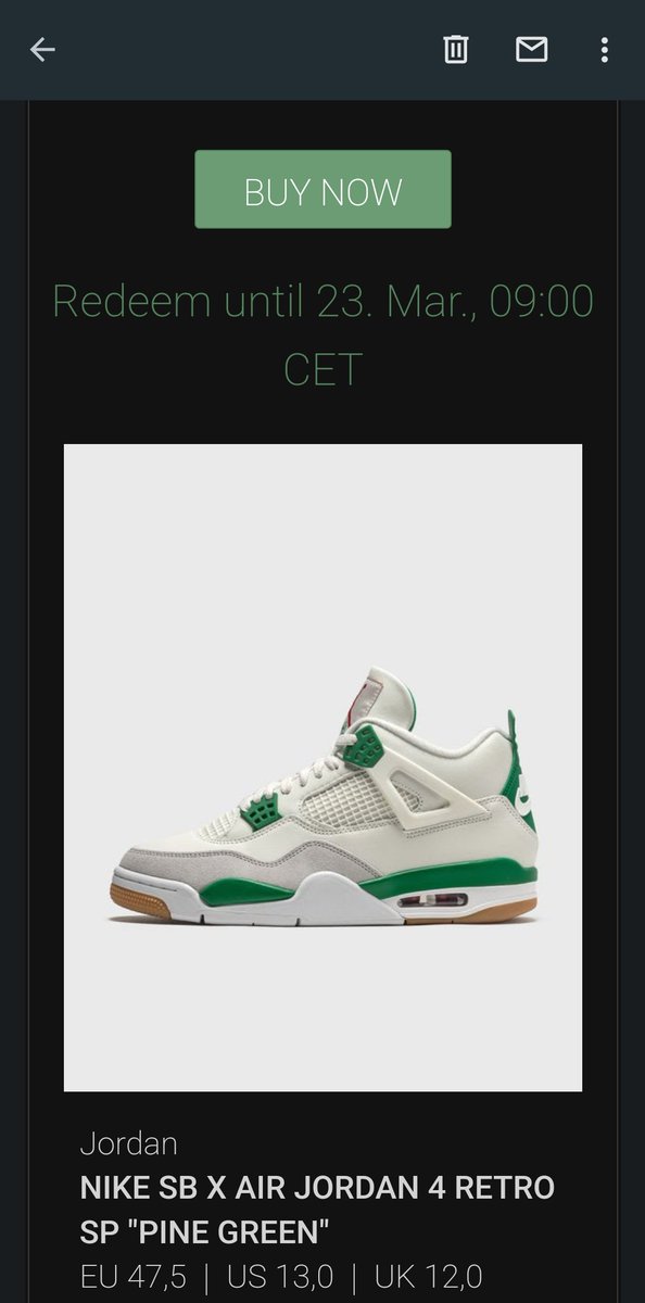 devagaro's tweet photo. @SneakerNews 🌲 💚🛹🪄 https://t.co/gDs4HxkGuv
