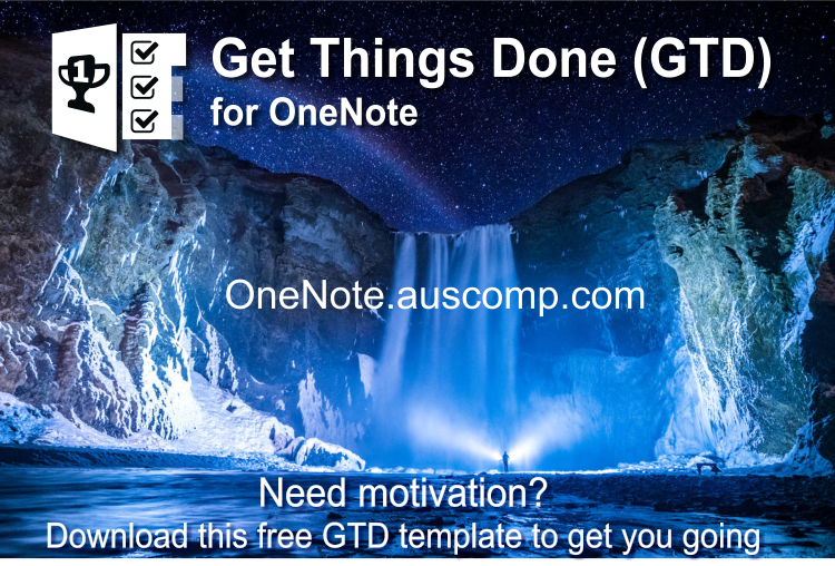 Download the 'Get Things Done' template for OneNote. Please RT. onenote.auscomp.com  #free #template #onenote #GTD #goalsetting #achivementunlocked
onenote.auscomp.com,/a>
#GoalSetting #Achive #CoronaVirus #COVID19 #GettingThingsDone #GTD #IsolationLife #Office365...